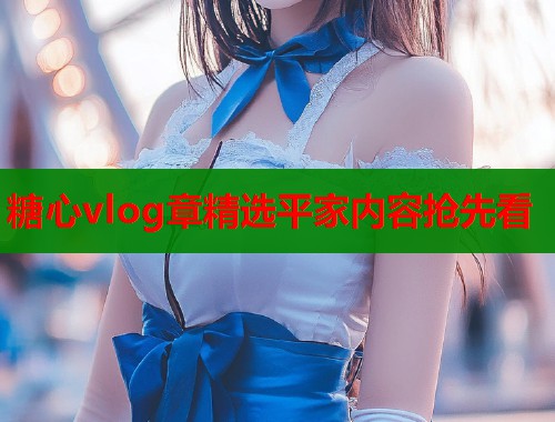 糖心vlog章精选平家内容抢先看