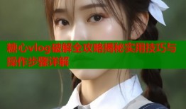糖心vlog破解全攻略揭秘实用技巧与操作步骤详解