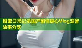 甜蜜日常记录国产剧情糖心Vlog温馨故事分享