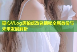 糖心VLog唐伯虎改名揭秘全新身份与未来发展解析