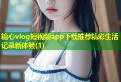 糖心vlog短视频app下载推荐精彩生活记录新体验(1)