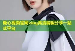 糖心视频官网vlog高清编辑分享一站式平台