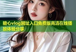 糖心vlog网址入口免费版高清在线播放体验分享