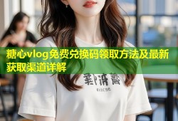 糖心vlog免费兑换码领取方法及最新获取渠道详解