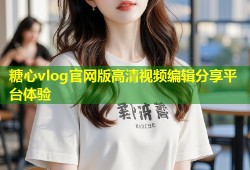 糖心vlog官网版高清视频编辑分享平台体验