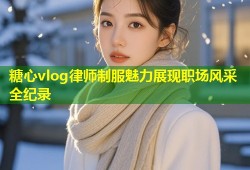 糖心vlog律师制服魅力展现职场风采全纪录