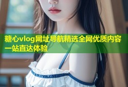 糖心vlog网址导航精选全网优质内容一站直达体验
