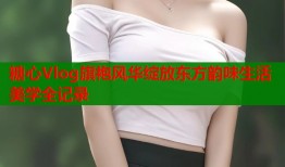 糖心Vlog旗袍风华绽放东方韵味生活美学全记录