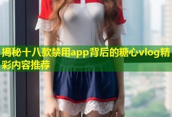 揭秘十八款禁用app背后的糖心vlog精彩内容推荐