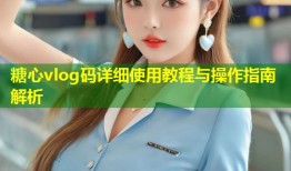 糖心vlog码详细使用教程与操作指南解析