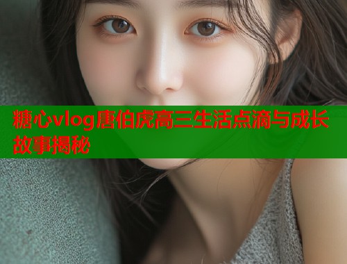 糖心vlog唐伯虎高三生活点滴与成长故事揭秘