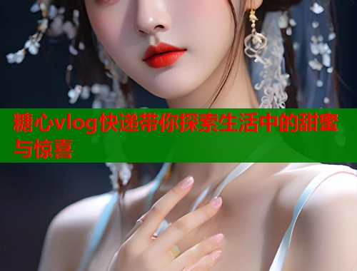 糖心vlog快递带你探索生活中的甜蜜与惊喜